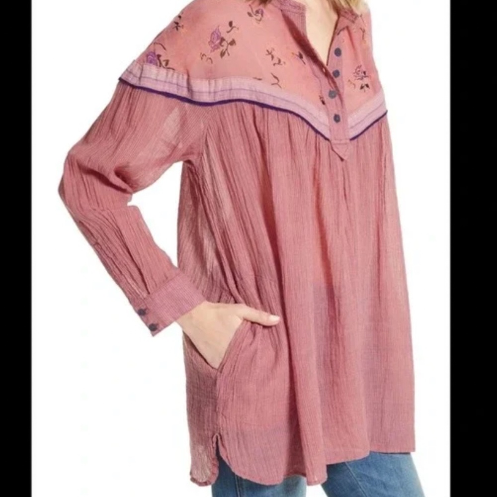 Free People Hearts and Colors Tunic
